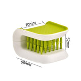 Handy Cutlery  Cleaner Fork Spoon (Green 8.5x5.5)